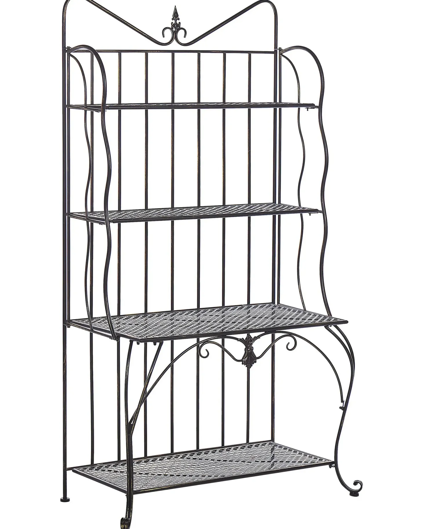 Regał PAVONA Metal 170 cm 94 cm Czarny