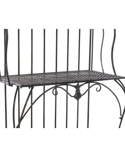 Regał PAVONA Metal 170 cm 94 cm Czarny