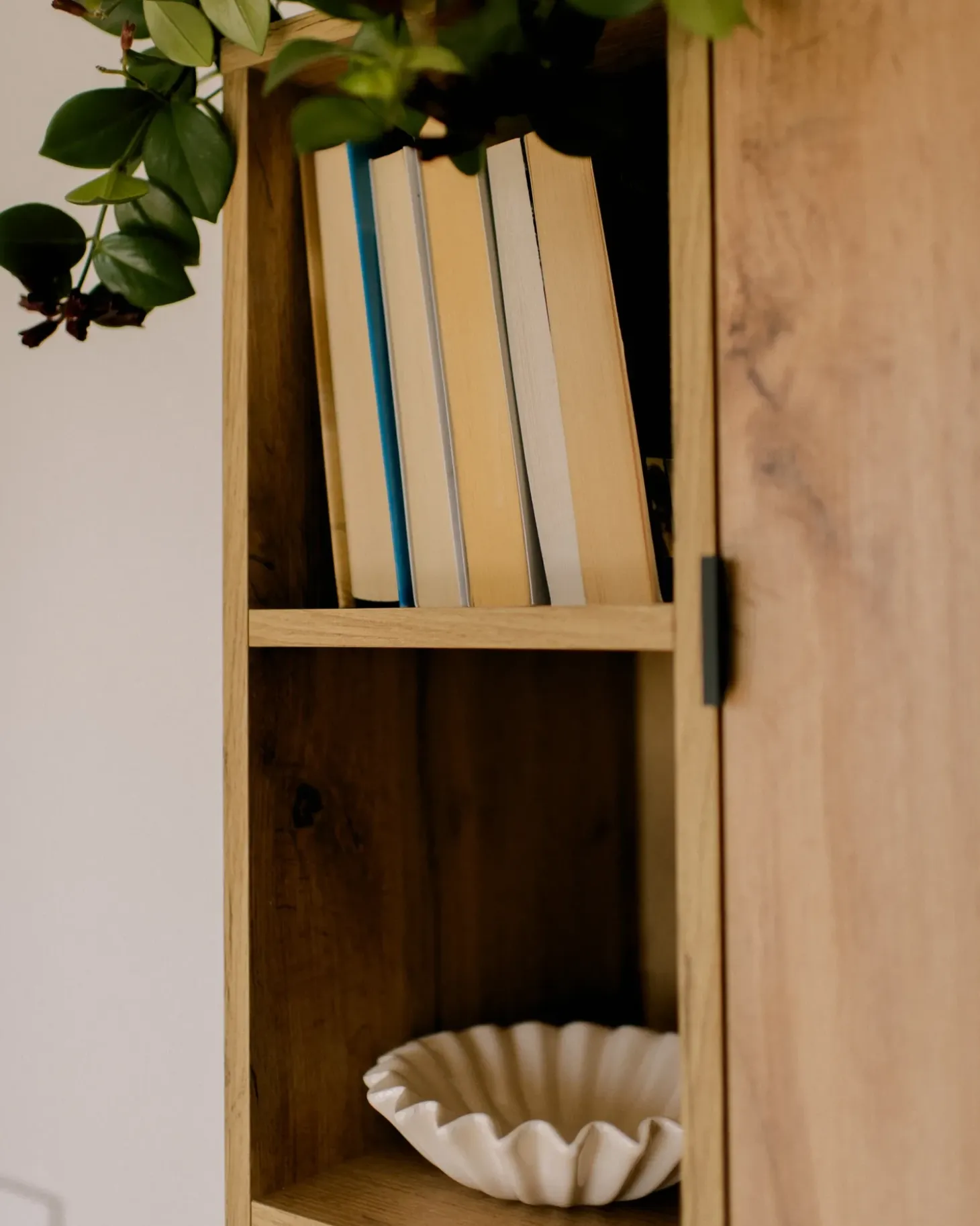Regał 5 półek AMOS 185 cm Jasnobrązowy Biblioteczki I Regały|Wszystko Do Przechowywania W Kuchni