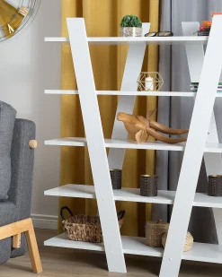 Sale Regał 5 półek ESCALANTE 116 cm Biblioteczki I Regały|Wszystko Do Przechowywania W Kuchni