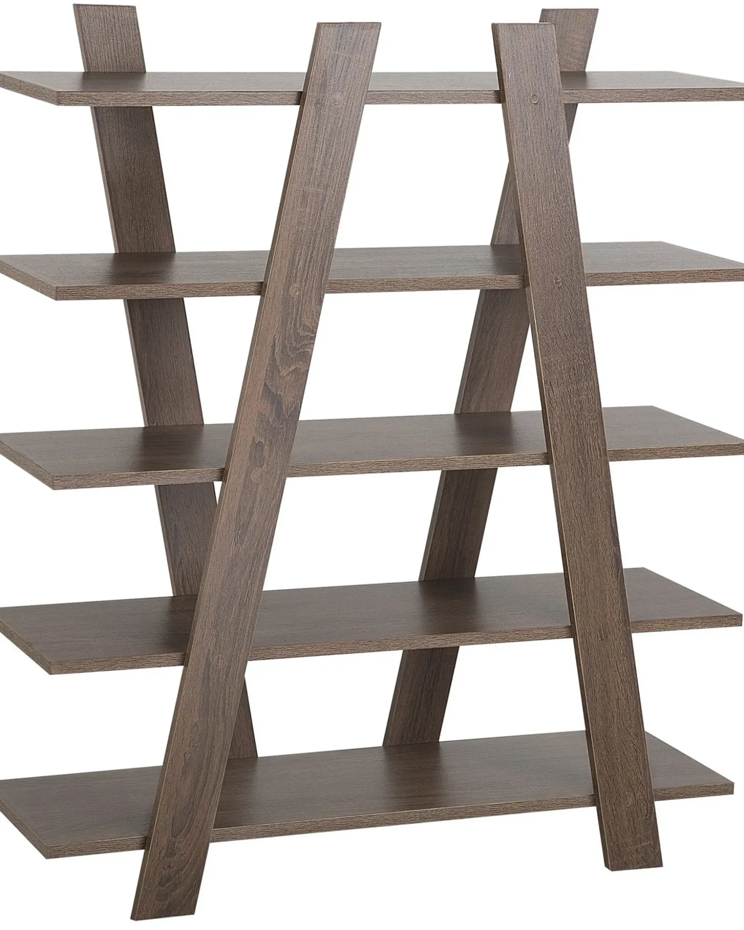Sale Regał 5 półek ESCALANTE 116 cm Ciemno Biblioteczki I Regały|Wszystko Do Przechowywania W Kuchni