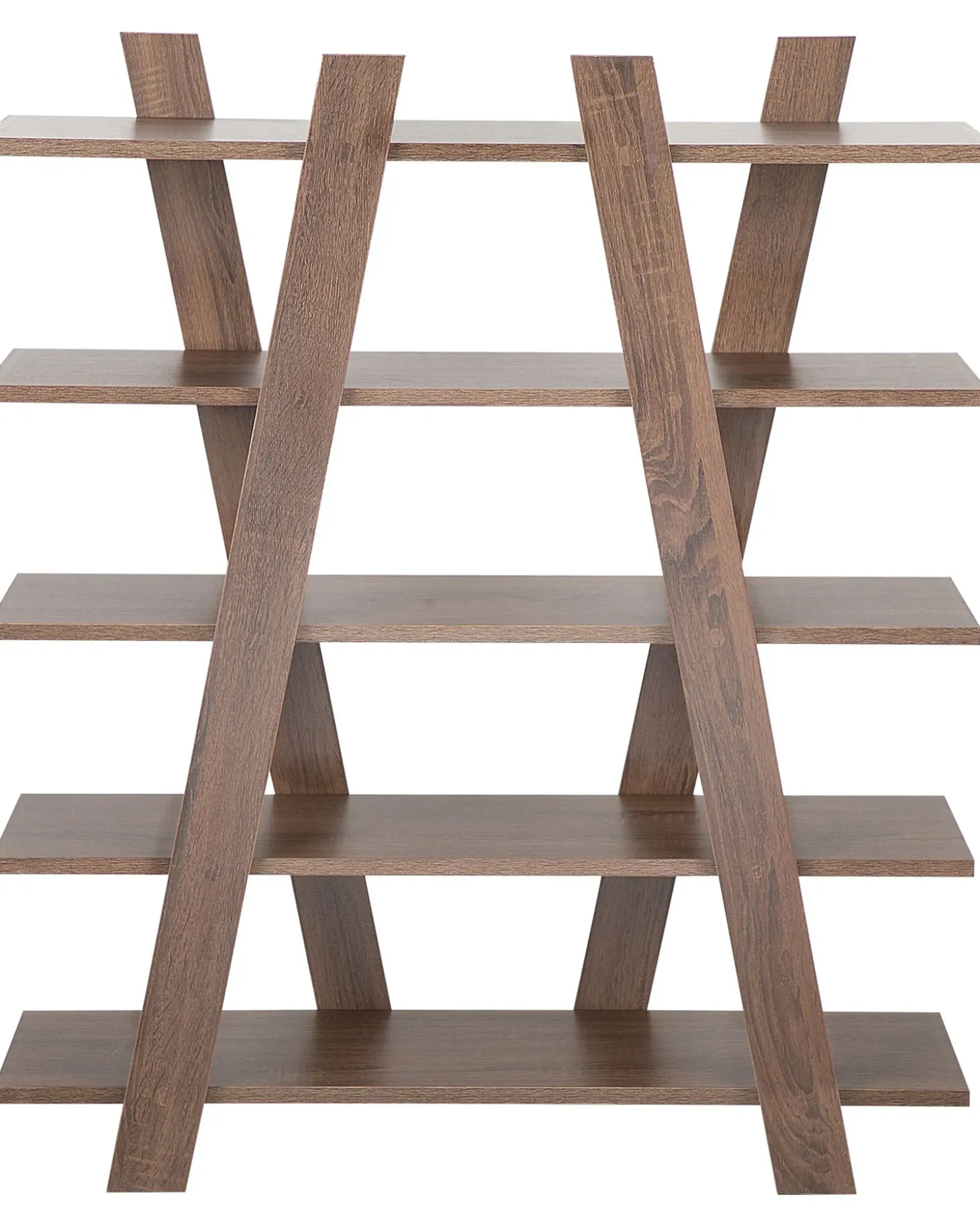 Sale Regał 5 półek ESCALANTE 116 cm Ciemno Biblioteczki I Regały|Wszystko Do Przechowywania W Kuchni