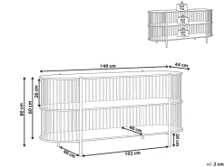 Best BIRSON 80 cm Biblioteczki I Regały|Wszystko Do Przechowywania W Kuchni