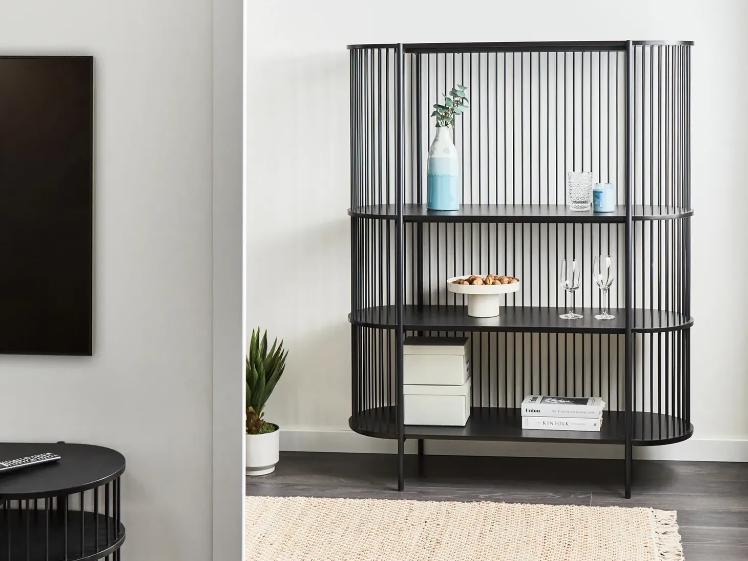 New BIRSON 151 cm Biblioteczki I Regały|Wszystko Do Przechowywania W Kuchni
