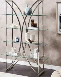 Sale Regał 4 półki HOLLOW Metal 175 cm Biblioteczki I Regały|Wszystko Do Przechowywania W Kuchni
