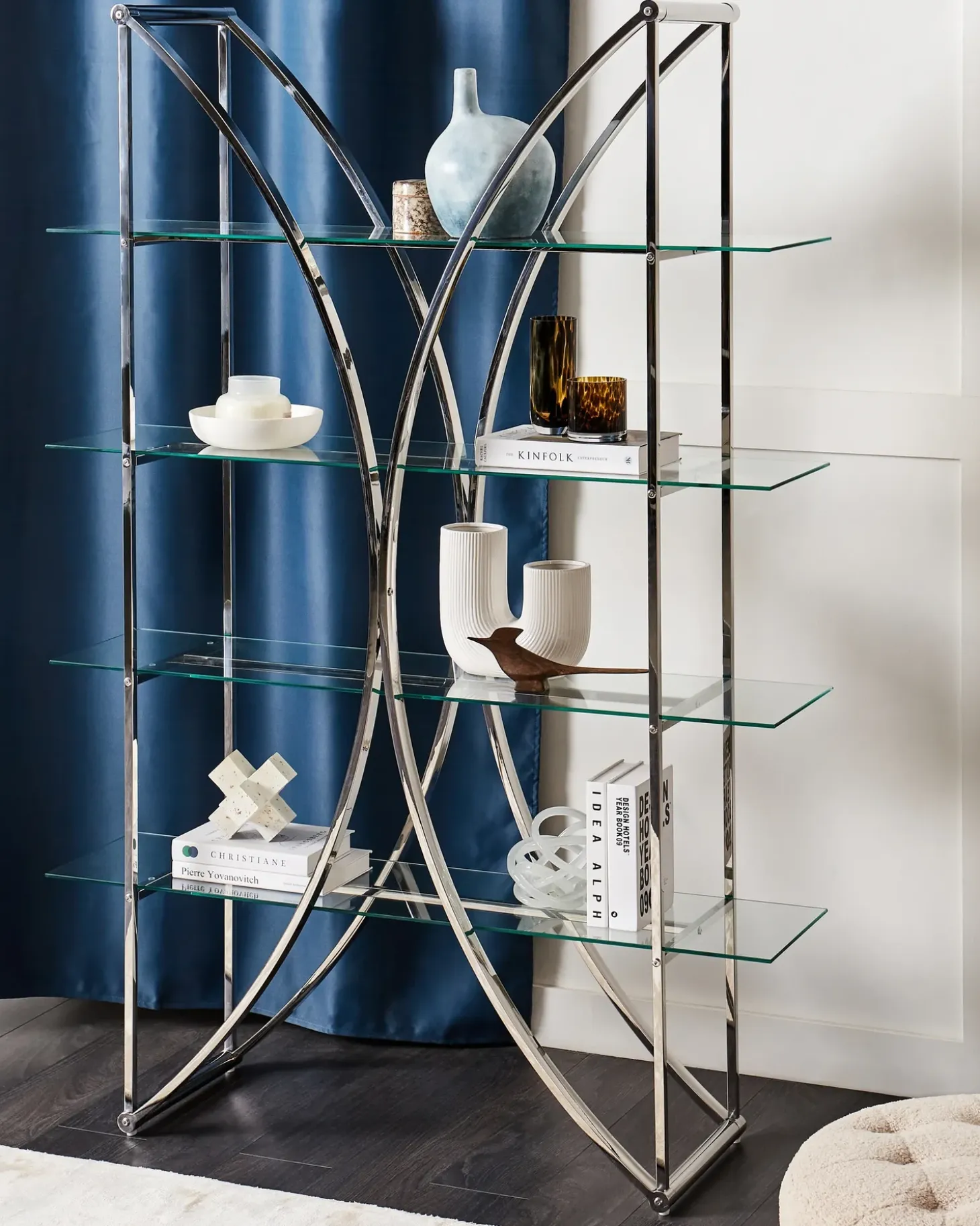 Sale Regał 4 półki HOLLOW Metal 175 cm Biblioteczki I Regały|Wszystko Do Przechowywania W Kuchni
