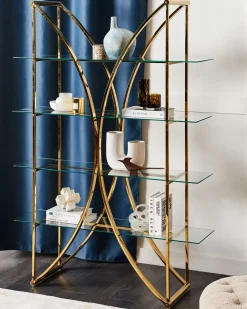 Regał 4 półki HOLLOW Metal 175 cm Biblioteczki I Regały|Wszystko Do Przechowywania W Kuchni