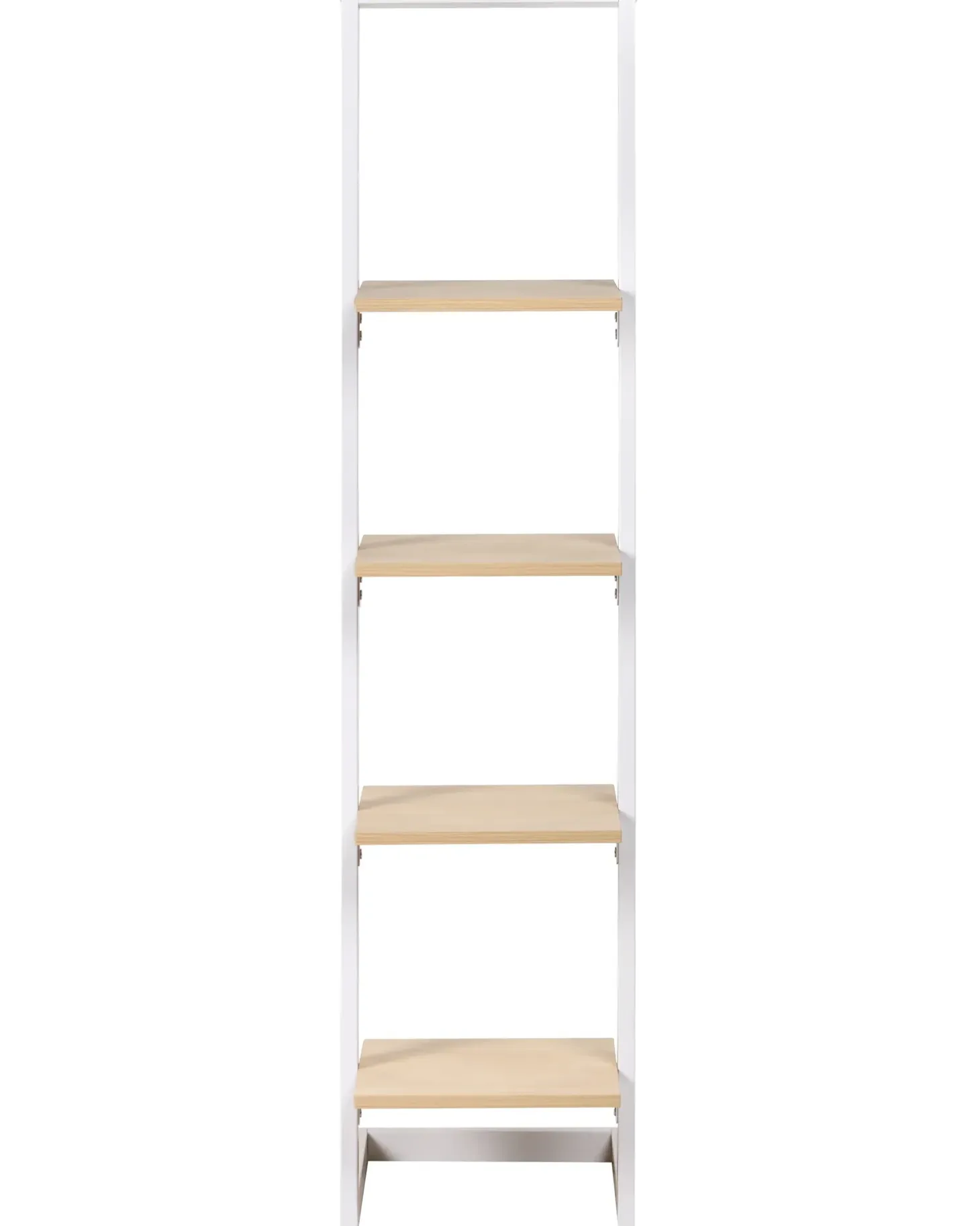 Sale Regał 4 półki JOPLIN 143 cm Biały Biblioteczki I Regały|Wszystko Do Przechowywania W Kuchni