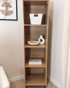 Clearance LEANDRO 175 cm Jasno Biblioteczki I Regały|Wszystko Do Przechowywania W Kuchni