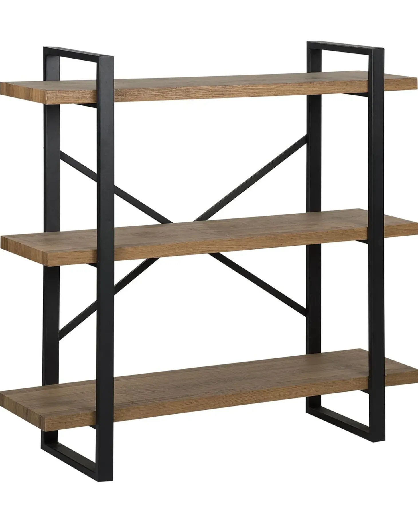 New TIMBER 111 cm Ciemnobrązowy Biblioteczki I Regały|Wszystko Do Przechowywania W Kuchni
