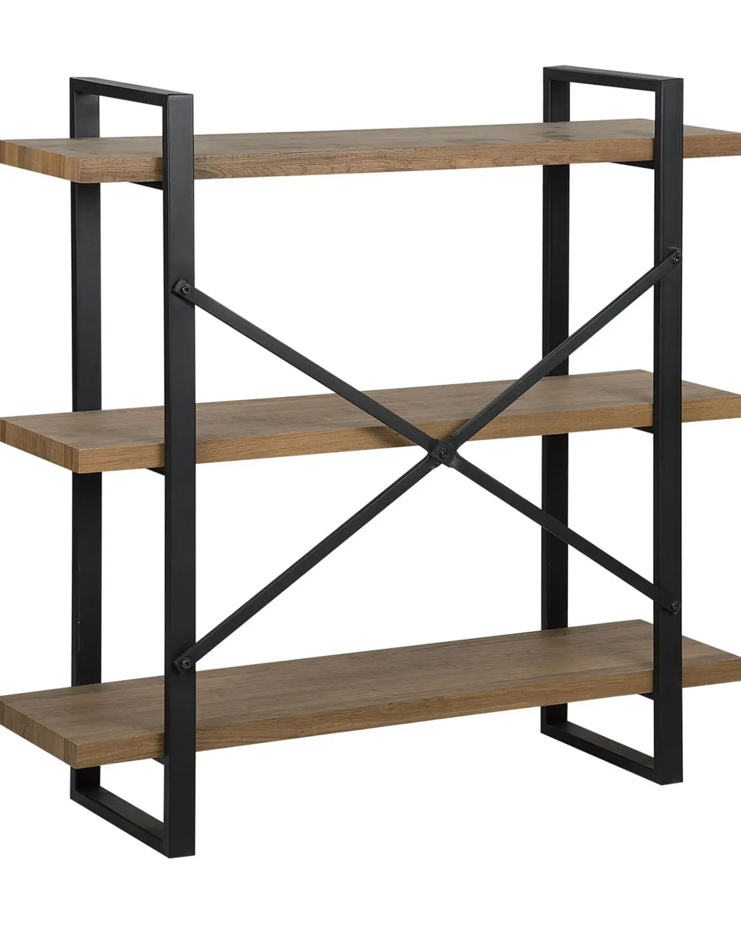 New TIMBER 111 cm Ciemnobrązowy Biblioteczki I Regały|Wszystko Do Przechowywania W Kuchni