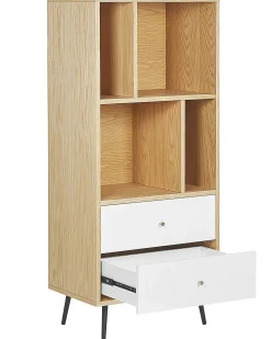 Hot Regał RICHMOND 139 cm Dąb jasny Biblioteczki I Regały|Wszystko Do Przechowywania W Kuchni