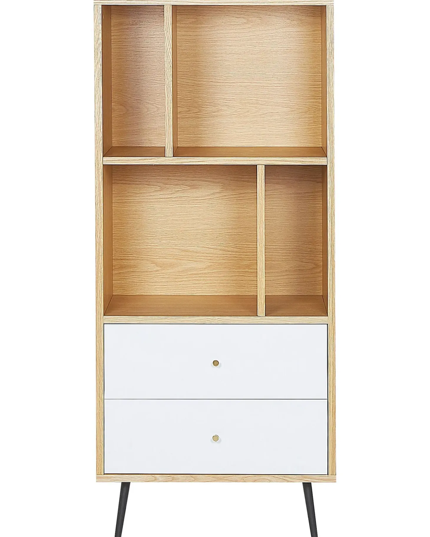 Hot Regał RICHMOND 139 cm Dąb jasny Biblioteczki I Regały|Wszystko Do Przechowywania W Kuchni