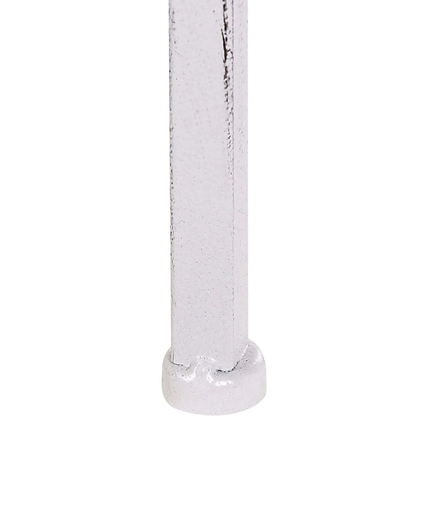 Regał VALDIVIA Metal 166 cm 40 cm Biały