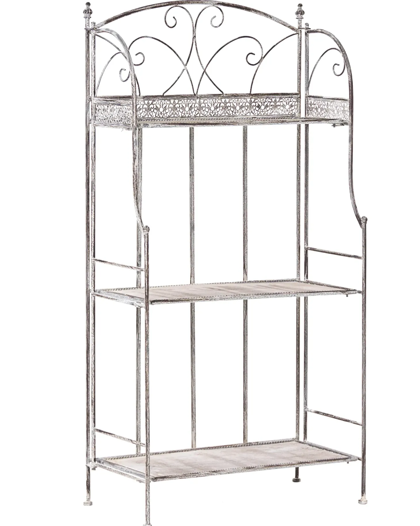 Regał VILLADOSE Metal 117 cm 60 cm Szary