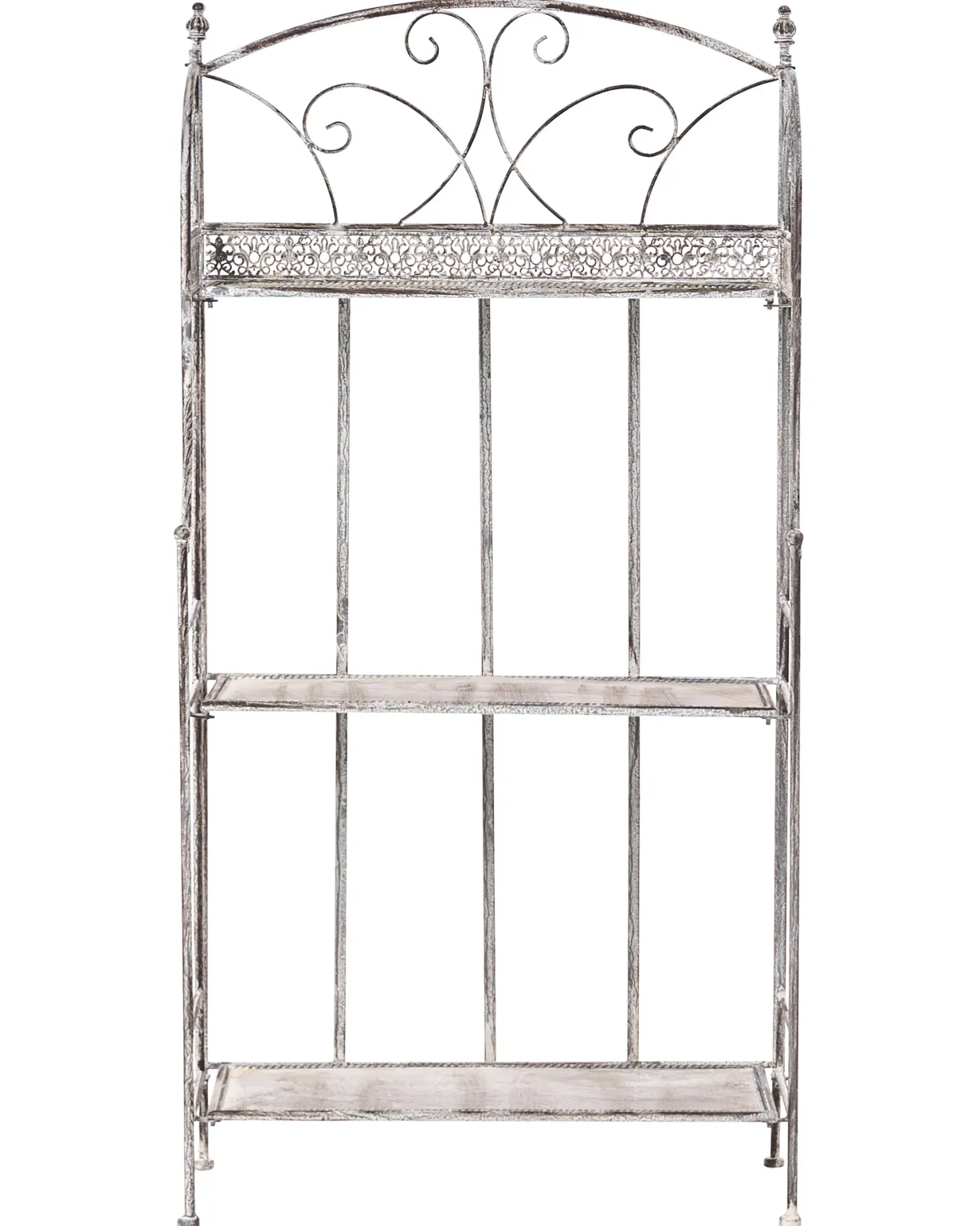 Regał VILLADOSE Metal 117 cm 60 cm Szary