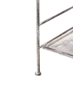 Regał VILLADOSE Metal 117 cm 60 cm Szary