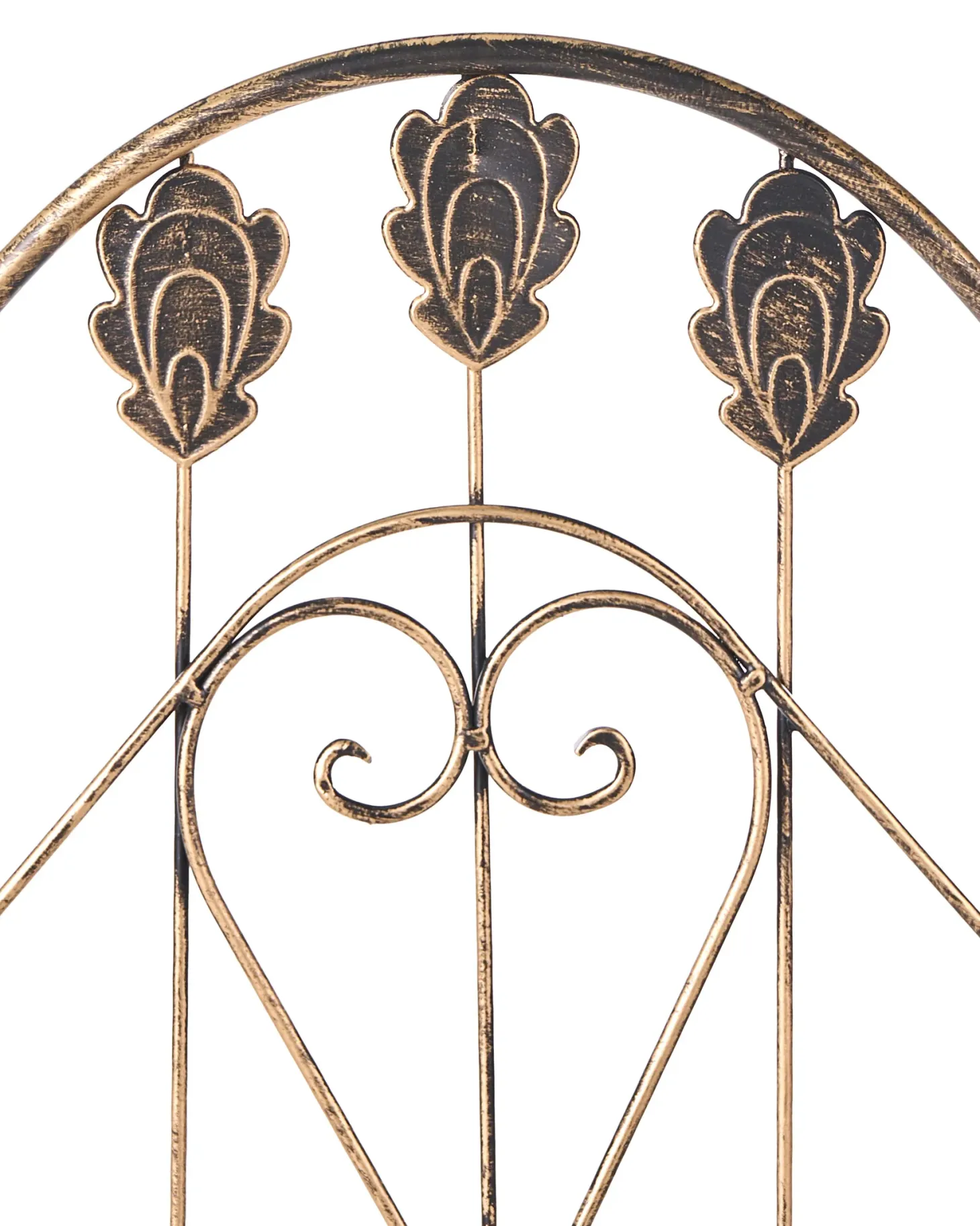 Regał VISANO Metal 123 cm 59 cm Czarny