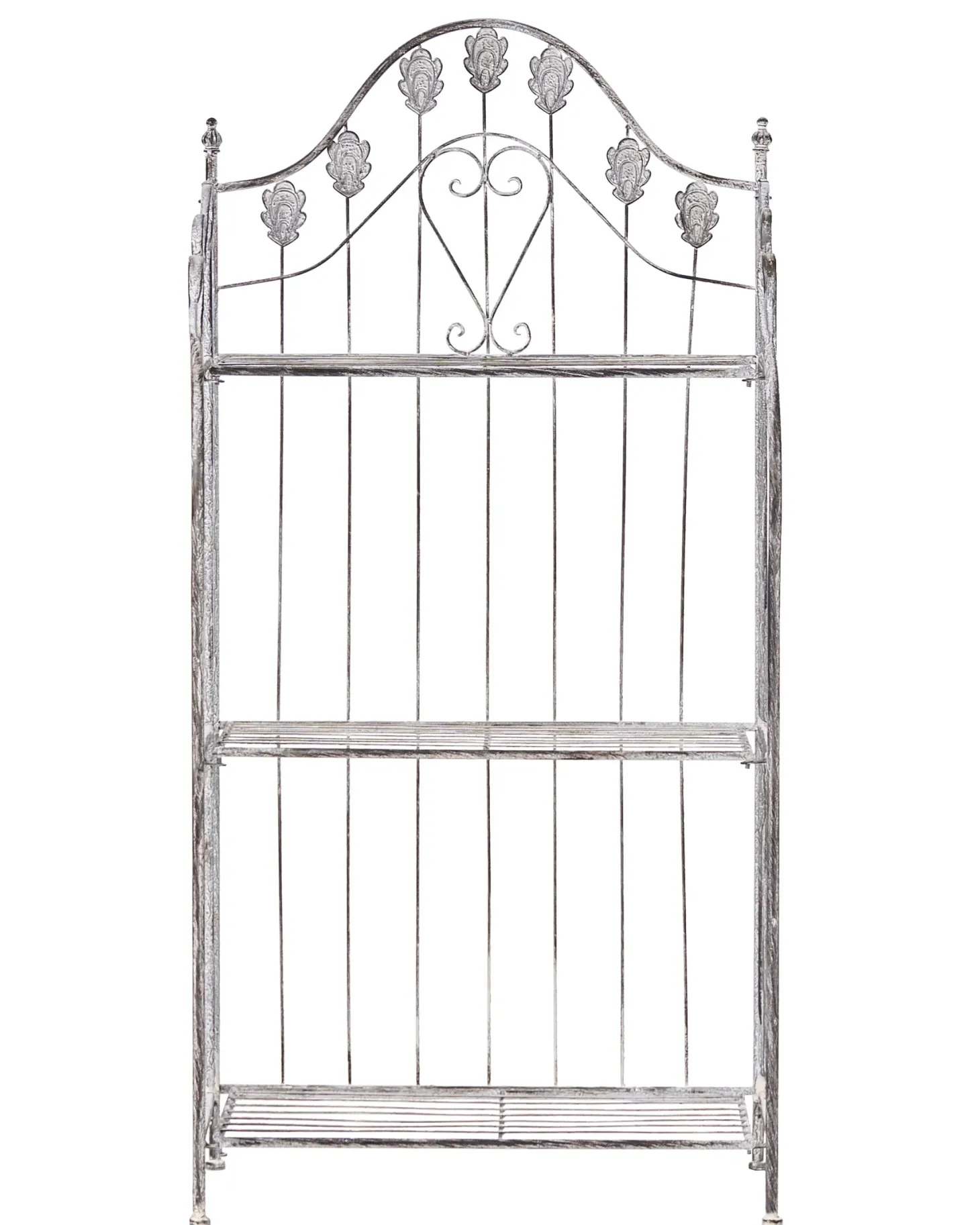 Regał VISANO Metal 123 cm 59 cm Szary
