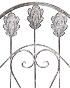 Regał VISANO Metal 123 cm 59 cm Szary