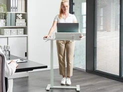 Hot Regulowany stolik pod laptopa SCHOLA Jasno 70 cm 40 cm Wszystkie Biurka|Biurka Z Regulacją Wysokości