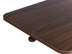 Sale Regulowany stolik pod laptopa ACADEMIA Ciemnobrązowy 65 cm 48 cm z kółkami Wszystkie Biurka|Biurka Z Regulacją Wysokości
