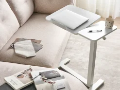 Outlet Regulowany stolik pod laptopa SCHOLA 70 cm 40 cm Wszystkie Biurka|Biurka Z Regulacją Wysokości