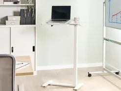 Outlet Regulowany stolik pod laptopa SCHOLA 70 cm 40 cm Wszystkie Biurka|Biurka Z Regulacją Wysokości