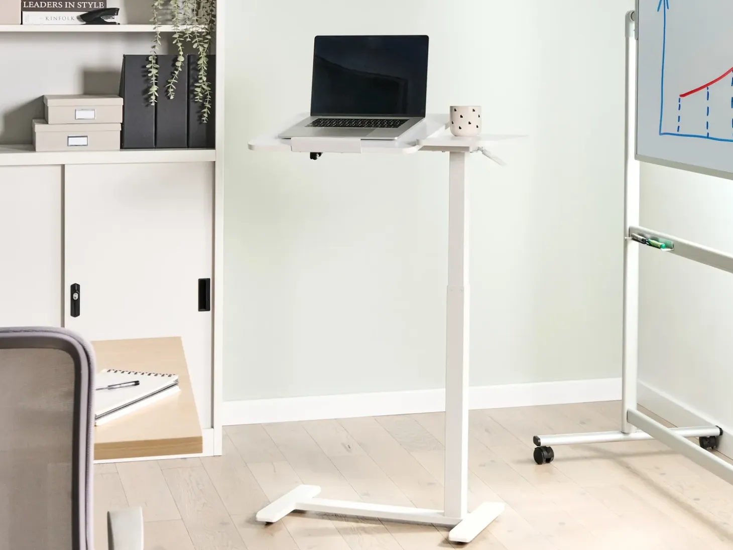 Outlet Regulowany stolik pod laptopa SCHOLA 70 cm 40 cm Wszystkie Biurka|Biurka Z Regulacją Wysokości