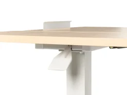 Outlet Regulowany stolik pod laptopa SCHOLA Jasny brąz/ biały 70 cm 40 cm Wszystkie Biurka|Biurka Z Regulacją Wysokości