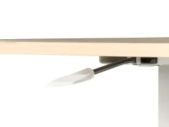 Discount Regulowany stolik pod laptopa ACADEMIA Jasny brąz/ biały 65 cm 48 cm Wszystkie Biurka|Biurka Z Regulacją Wysokości