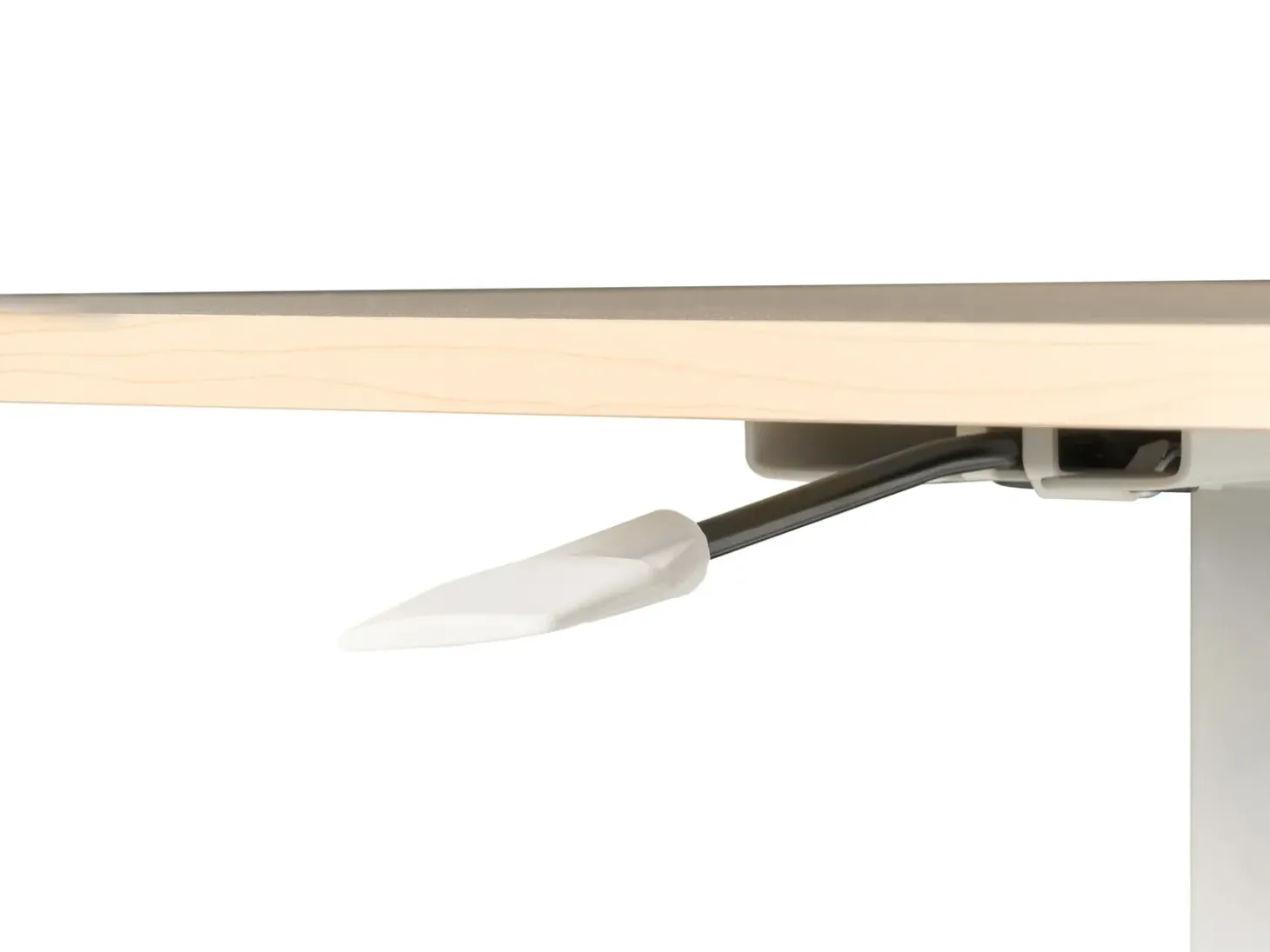Discount Regulowany stolik pod laptopa ACADEMIA Jasny brąz/ biały 65 cm 48 cm Wszystkie Biurka|Biurka Z Regulacją Wysokości