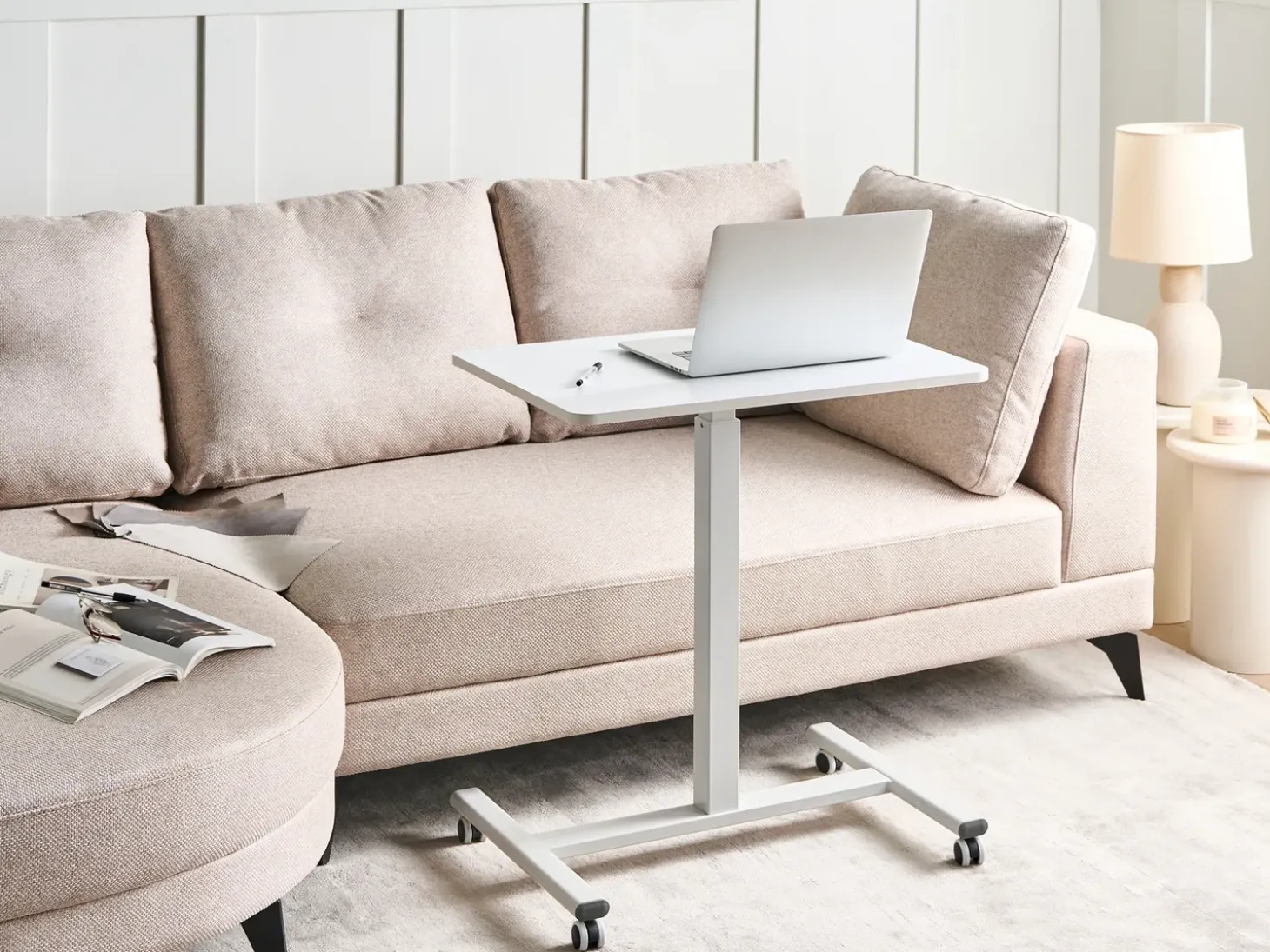 Online Regulowany stolik pod laptopa ACADEMIA 65 cm 48 cm Wszystkie Biurka|Biurka Z Regulacją Wysokości