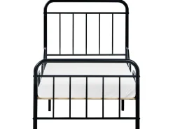 Discount Rozsuwane łóżko dziecięce Metal ANAIS 90 x 200 cm Dzieci Łóżka Metalowe|Wszystkie Meble I Akcesoria Dziecięce