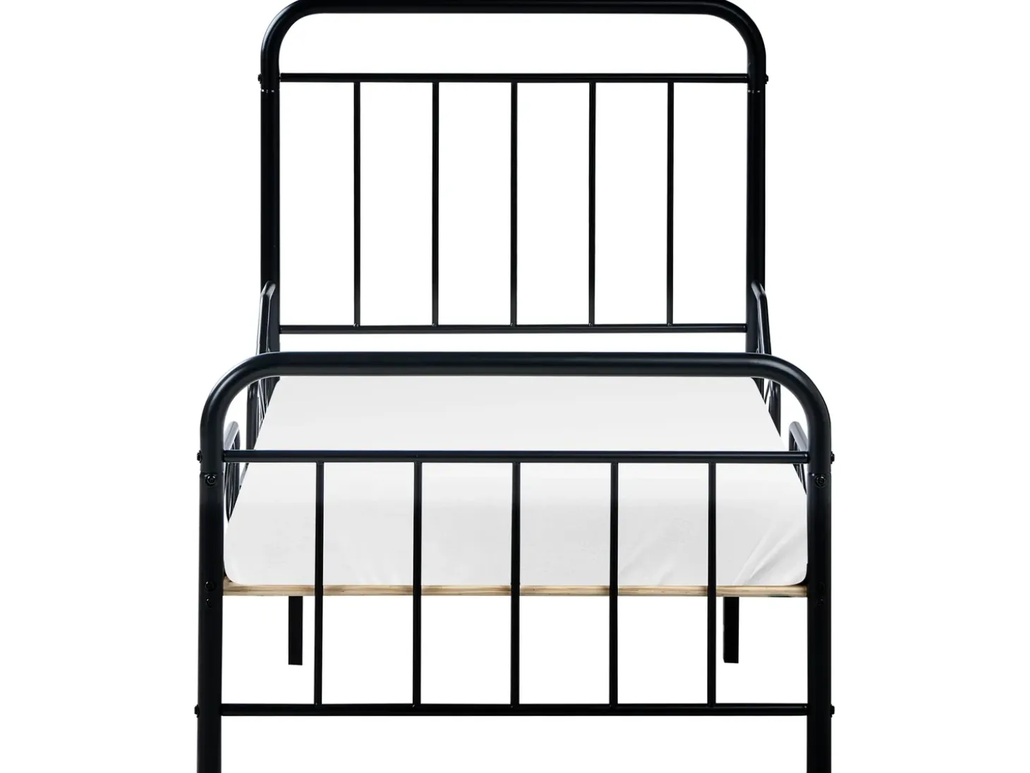 Discount Rozsuwane łóżko dziecięce Metal ANAIS 90 x 200 cm Dzieci Łóżka Metalowe|Wszystkie Meble I Akcesoria Dziecięce
