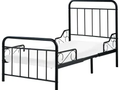 Discount Rozsuwane łóżko dziecięce Metal ANAIS 90 x 200 cm Dzieci Łóżka Metalowe|Wszystkie Meble I Akcesoria Dziecięce