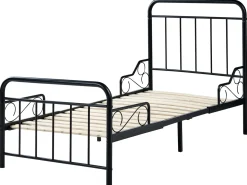 Discount Rozsuwane łóżko dziecięce Metal ANAIS 90 x 200 cm Dzieci Łóżka Metalowe|Wszystkie Meble I Akcesoria Dziecięce