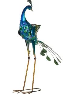 Rzeźba ogrodowa PEACOCK Niebieski
