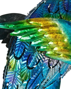 Rzeźba ogrodowa PEACOCK Niebieski