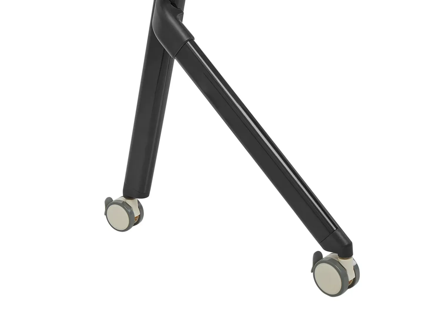 Clearance Składane biurko BENDI Biały 60 cm z kółkami Wszystkie Biurka|Biurka Składane