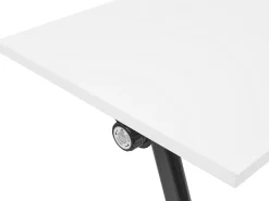 Clearance Składane biurko BENDI Biały 60 cm z kółkami Wszystkie Biurka|Biurka Składane