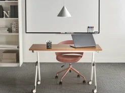 Best Składane biurko BENDI Brązowy 60 cm Wszystkie Biurka|Biurka Składane