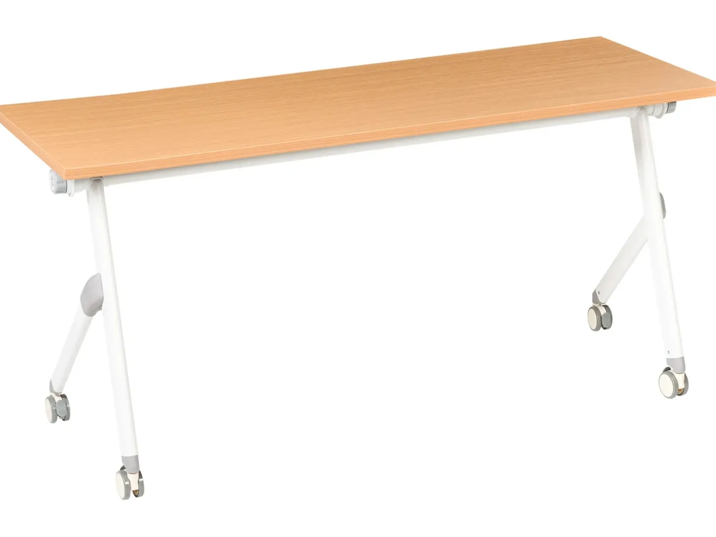 Online Składane biurko BENDI Brązowy 60 cm Wszystkie Biurka|Biurka Składane