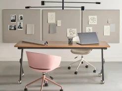 Składane biurko BENDI Brązowy 60 cm Wszystkie Biurka|Biurka Składane