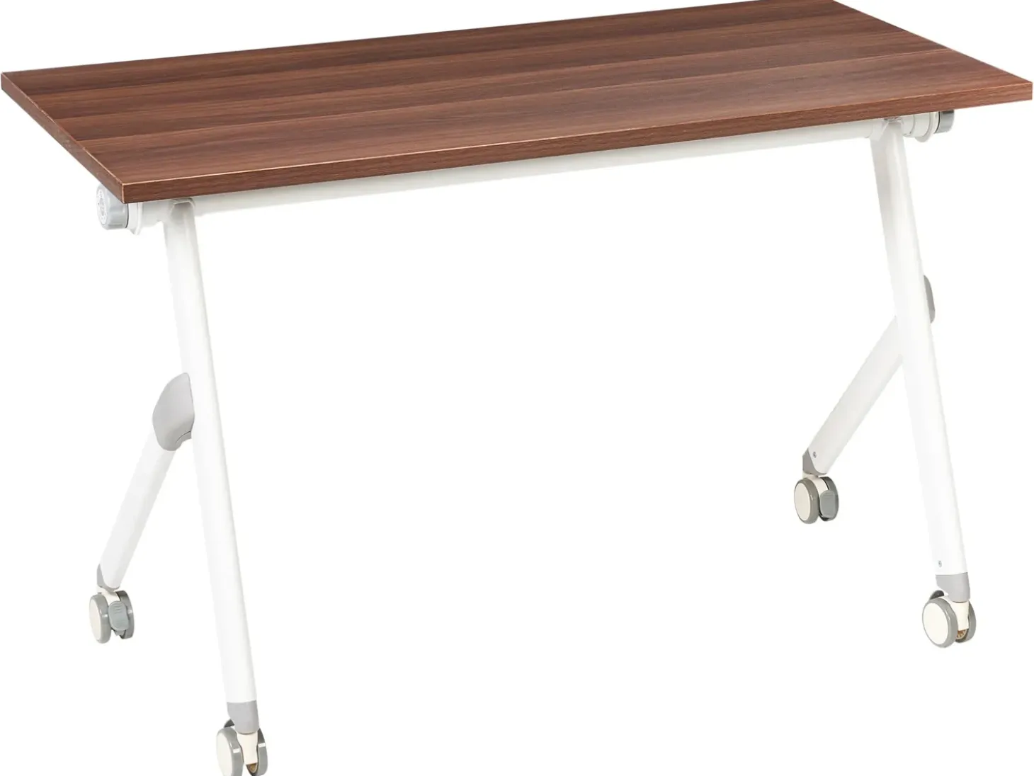 Outlet Składane biurko BENDI Ciemnobrązowy 60 cm Wszystkie Biurka|Biurka Składane
