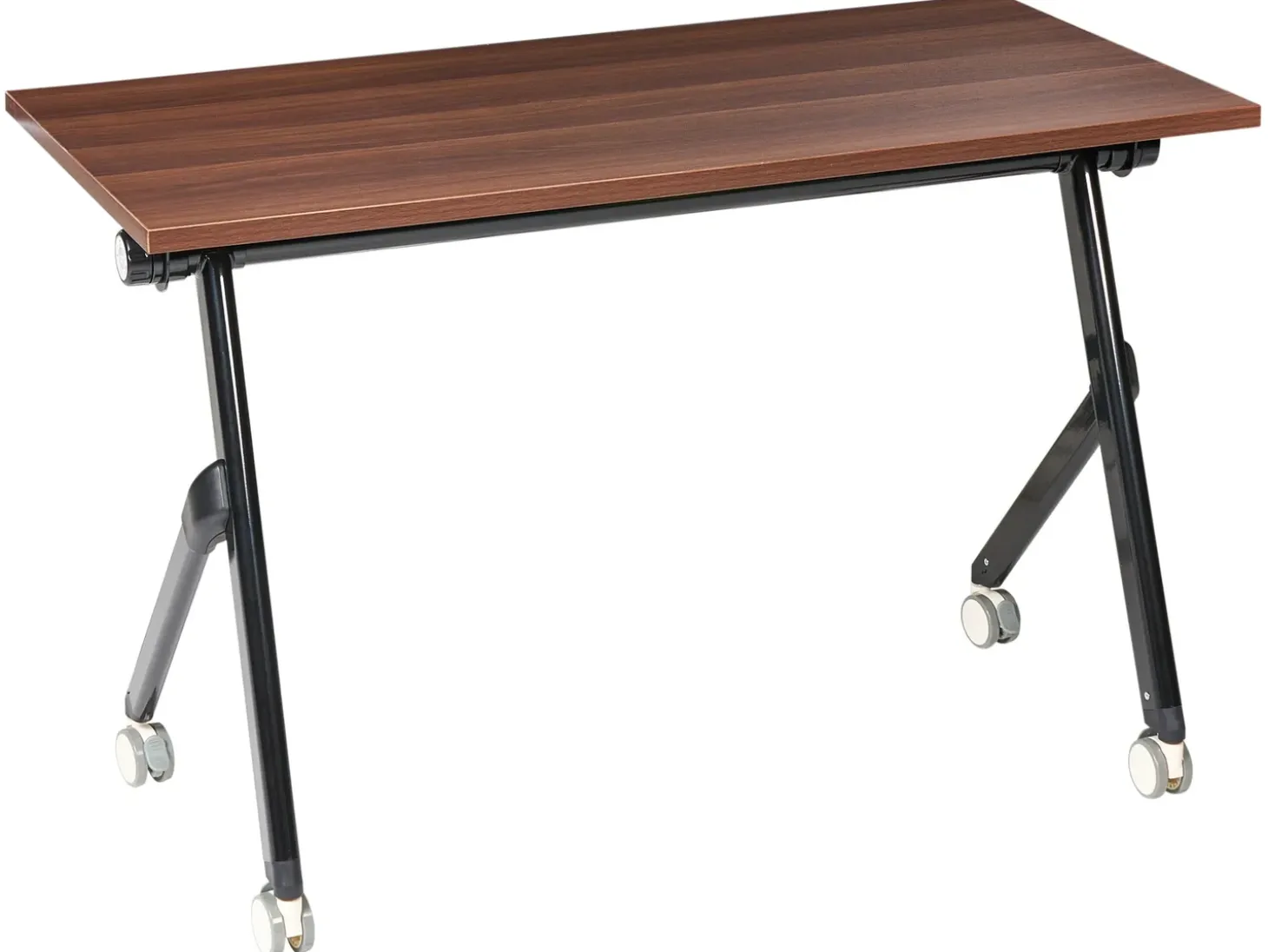 Hot Składane biurko BENDI Ciemnobrązowy 60 cm Wszystkie Biurka|Biurka Składane