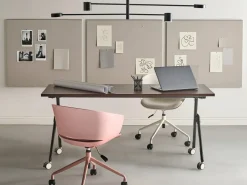 Best Składane biurko BENDI Ciemnobrązowy 60 cm Wszystkie Biurka|Biurka Składane