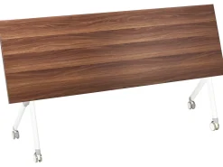 Sale Składane biurko BENDI Ciemnobrązowy 60 cm Wszystkie Biurka|Biurka Składane