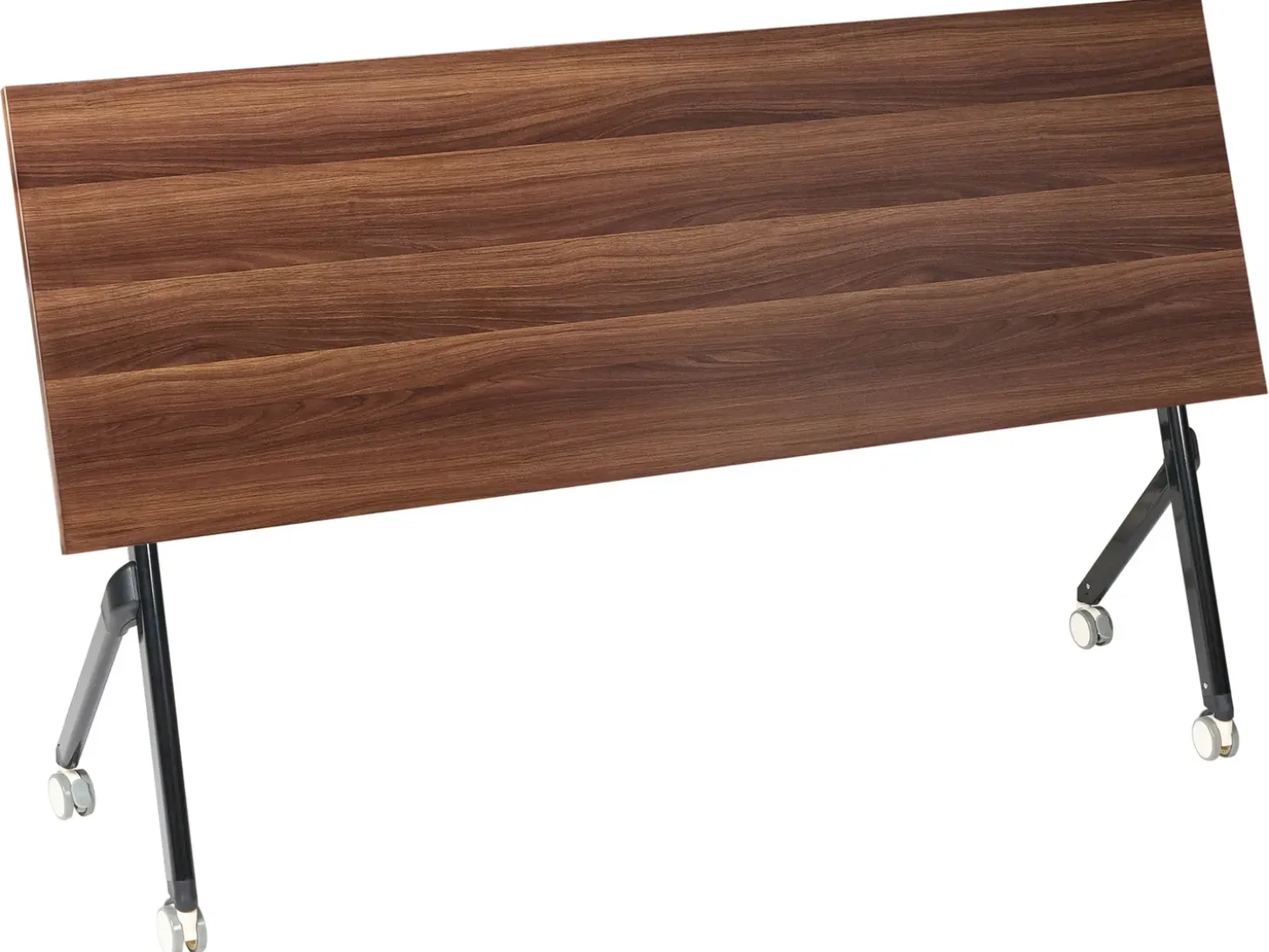 Outlet BENDI Ciemnobrązowy 180 cm 60 cm Wszystkie Biurka|Biurka Składane