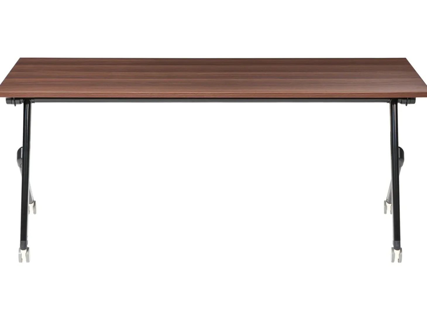 Outlet BENDI Ciemnobrązowy 180 cm 60 cm Wszystkie Biurka|Biurka Składane